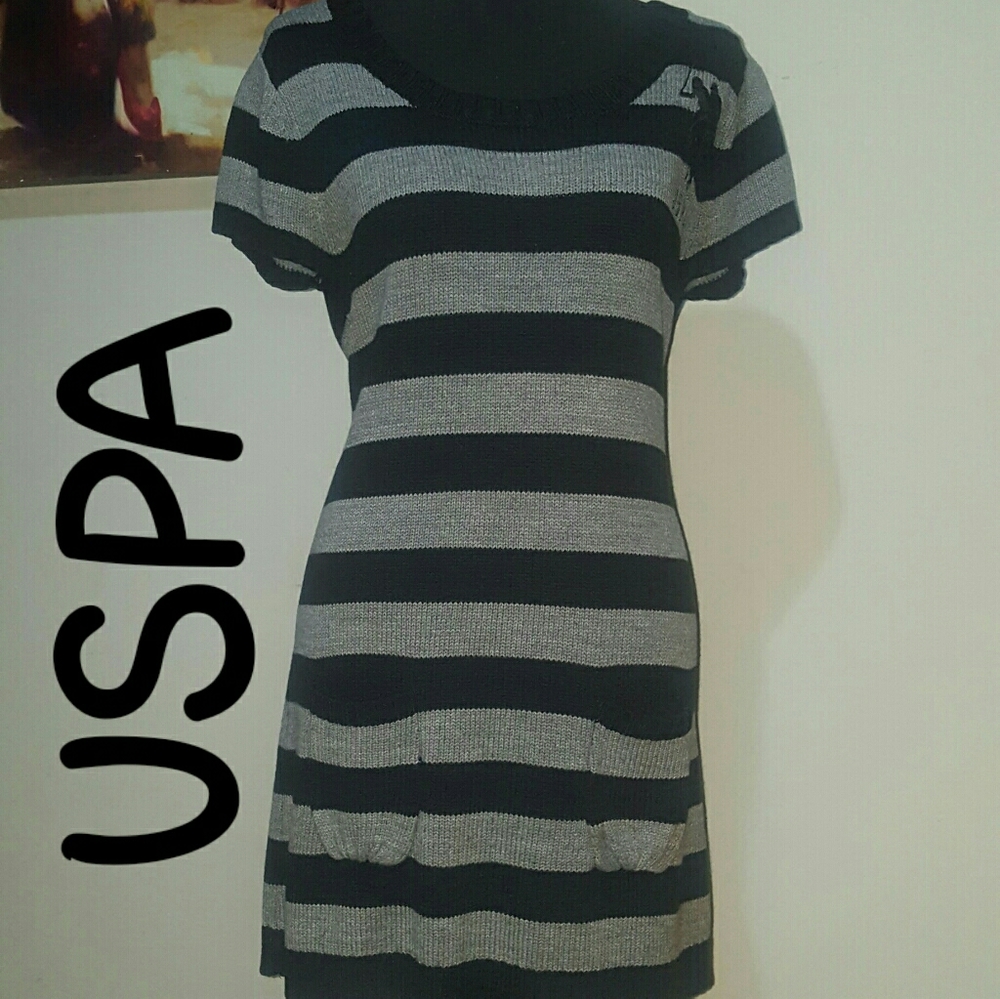 RARE USPA SWEATER DRESS